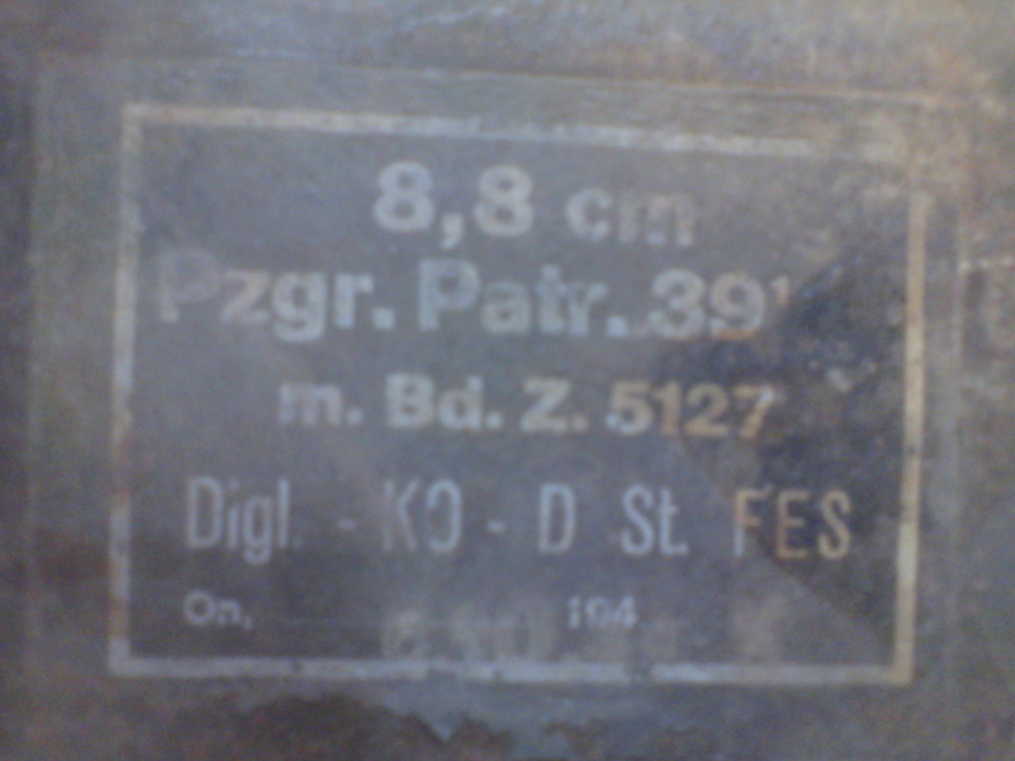 20140819_naše sbírka 9_Luftwaffenmunition 8,8 Pzgr.Patr.39 m.Bd.Z. 5127 (3)