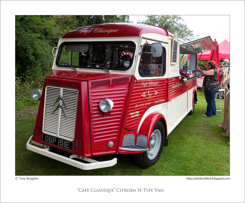 Citroen H Van Cream and Burgundy